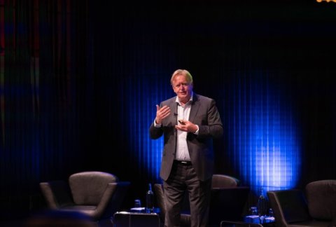 Jeroen Douglas á málþinginu 3. september.